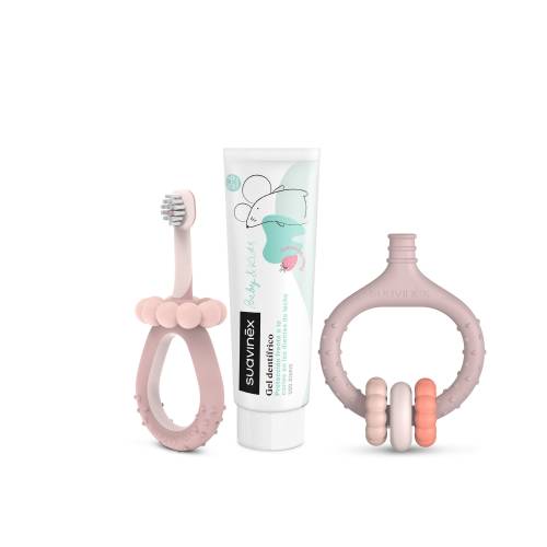 SUAVINEX Dental Care Set +0 - Pink